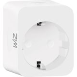 WiZ Slimme Stekker met Powermeter - Eenvoudige Bediening Via de App - Stekkertype F - Wi-Fi