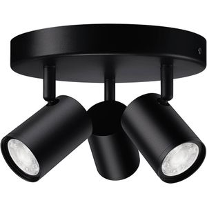 WiZ - Imageo 3 Plafondlamp Round RGB Black