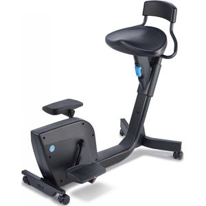 LifeSpan - Hometrainer SOLO - Elektronisch - Verstelbare Desk Bike - Verrijdbaar - Grijs