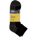 Stapp - Werksokken - Black - Antibacterieel - Badstofzool - 2-pack