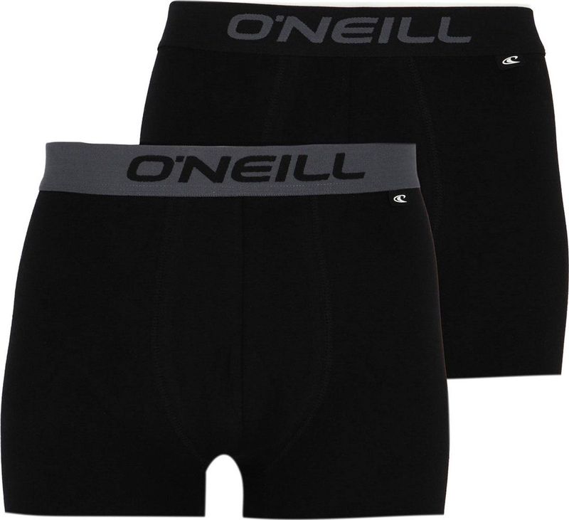 O'Neill - Heren Boxershorts - Zwart - Stretchkatoen - 2-Pack