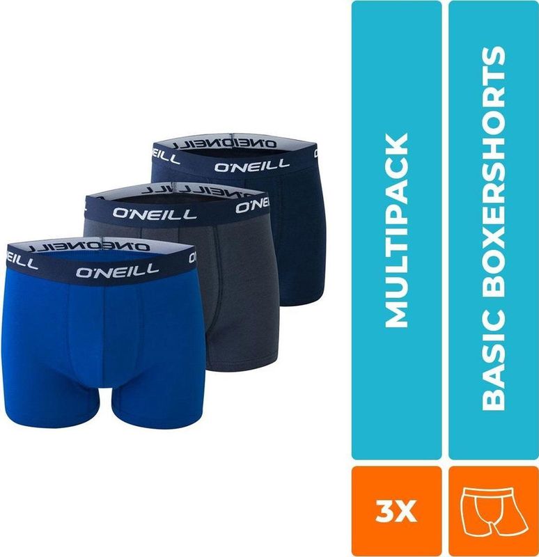 O'Neill - 900003 - Boxershorts - Blauw - 3-pack