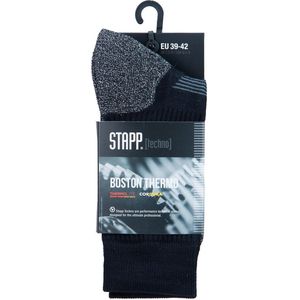Stapp sokken Coolmax Boston Thermo - Maat 38 - Zwart