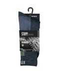 STAPP - Werksokken - Bamboo - Maat 35/38 - Antraciet & Geel