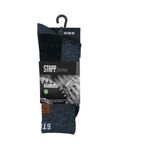 STAPP - Werksokken - Bamboo - Maat 35/38 - Antraciet & Geel