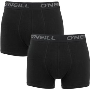 O'Neill Set van 2 boxershorts voor dames, zwart (6969), M, Zwart 6969