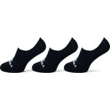 O'Neill Footies Sokken Heren / Dames No Show 710003 Zwart 3-Pack
