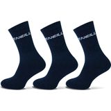 Sportsokken - Navy - Katoen 72% - Polyamide 26% - Elastaan 2% - Drie Paar