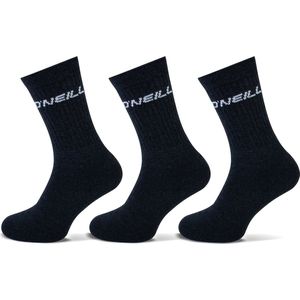 O'Neill - Sport Sokken - Donkergrijs - Unisex - Drie Paar