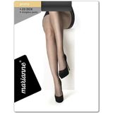 Marianne - 20 Denier - Panty - Transparant - Ladderstop - Katoenen Kruisje