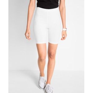 Marianne - Naadloze broekje/Shortlegging met comfortboord - Wit