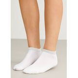 Marcmarcs - Korte Sneaker Sokken - Grijs - 2 Paar - Glitter