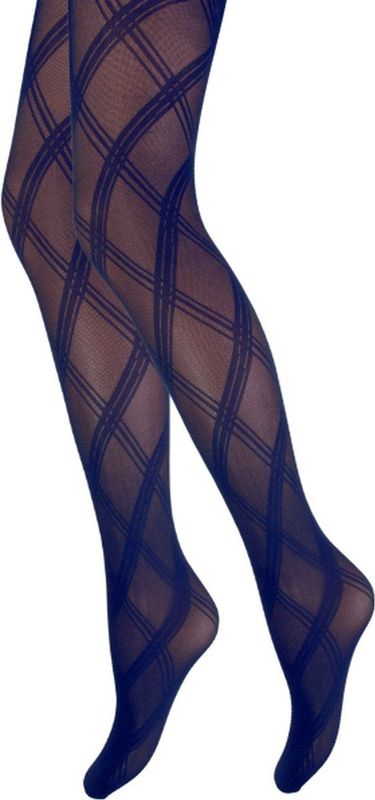 Marianne - Panty - Marine - Grote Wieber Motief