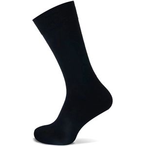 Basset Dunne herensokken van Merino wol Black