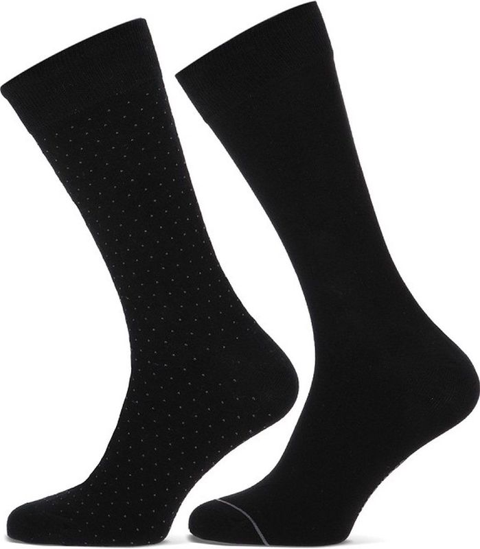 Marcmarcs - Herensokken - Uni Katoen - 2-Pack - Zacht en Ademend