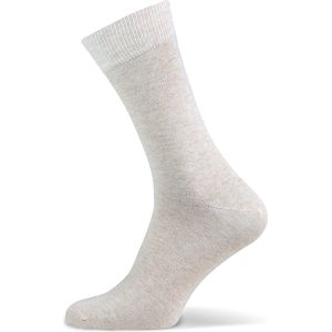 Basset - Herensokken - Beige Melange - Katoen