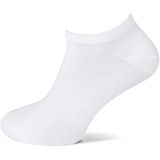 Basset Bamboe sneakersokken White