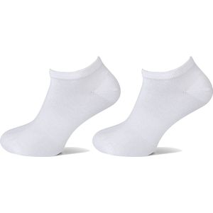 Basset - Bamboe Sneakersokken - Zwart - 39-42