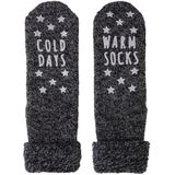 Huissokken - Warm - Wolmix - Antislip - Cold Days en Warm Socks