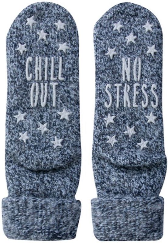 Huissokken - Warm - Wolmix - Antislip - Cold Days en Warm Socks