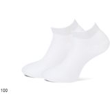 Sokken - Korte Sneakers - Zwart - Elastisch Katoen