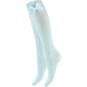 Kniekous - Mintgroen - Meisjes - Strikje