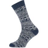 Huissokken - Grijs - 40% Wol 40% Acryl 10% Polyester 8% Anders 2% Elastan