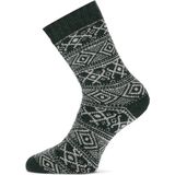 Huissokken - Grijs - 40% Wol 40% Acryl 10% Polyester 8% Anders 2% Elastan