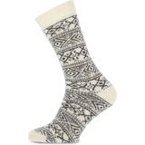 Huissokken - Grijs - 40% Wol 40% Acryl 10% Polyester 8% Anders 2% Elastan