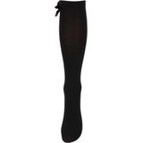 Yellow Moon - Kniekousen - Wine Red - Katoen - Met Grote Strik