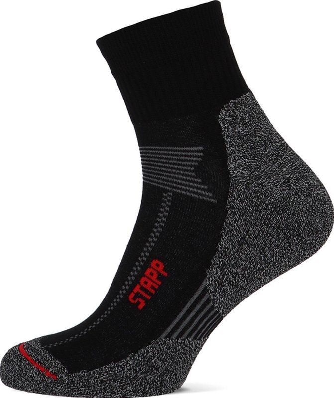 STAPP - Boston All-Season Quarter - Werksokken - Zwart - Coolmax®