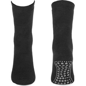 Basset - Huissokken - Grey melange - Katoen met Antislip