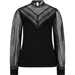 Esqualo - W23-30729 - Top - Zwart