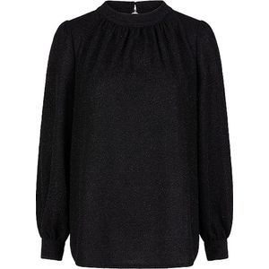 Esqualo - Blouse - Zwart - Katoen