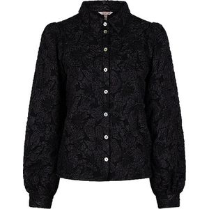 Esqualo - Blouse - Zwart - 100% Katoen