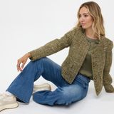 Vero Moda - Vmlucca Ls Slim Jersey Blazer - Dames - Blazer