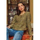 Vero Moda - Vmlucca Ls Slim Jersey Blazer - Dames - Blazer