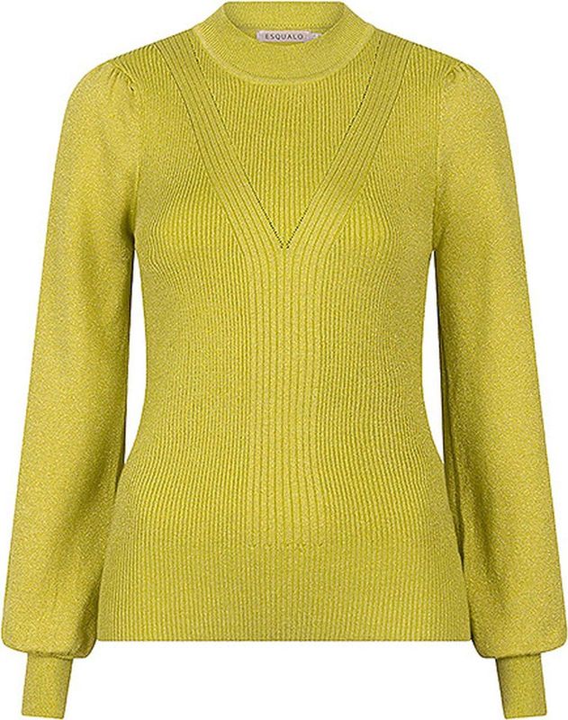 Esqualo - Sweater - Groen - Katoen
