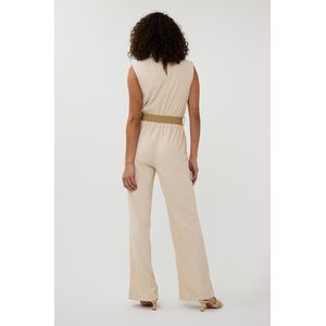 Esqualo Jumpsuit - Stijlvolle Dames Jumpsuit met V-hals en Ceintuur