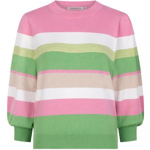 Esqualo Sweater Streep Roze dames