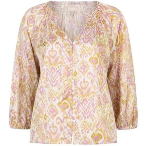 Esqualo - Blouse - Wit - 100% Viscose