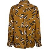 Esqualo - Blouse - Oker - Regular Fit - Lange Mouwen