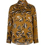 Esqualo - Blouse - Oker - Regular Fit - Lange Mouwen