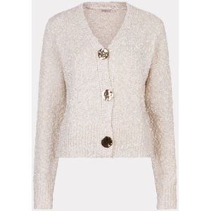 Esqualo - Gebreid Vest - Brons - Regular Fit - V-hals