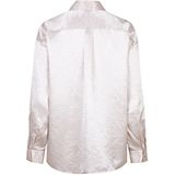 Esqualo - Blouse - Zilver - Regular Fit - Lange Mouwen