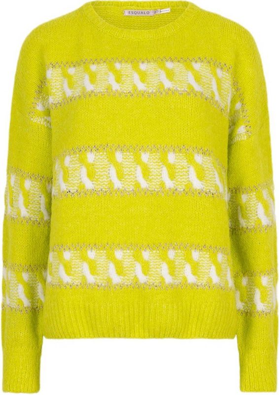 Esqualo - Wollen Pullover - Geel