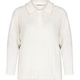 Esqualo Trui ecru (Maat: XS) - Effen - Halslijn: Polokraag,