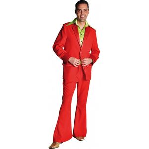 Rood colbert en broek voor heren