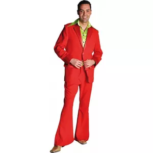 Rockstar-kostuumset, jaren 70 en 80, zware metalen pruikenset, rockstar-verkleedkostuums voor mannen, hippie-accessoires, gothic rocker-kostuum, disco carnaval feest