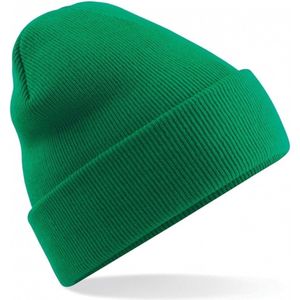 Basic winter muts groen